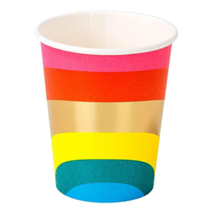 Rainbow Paper Cups